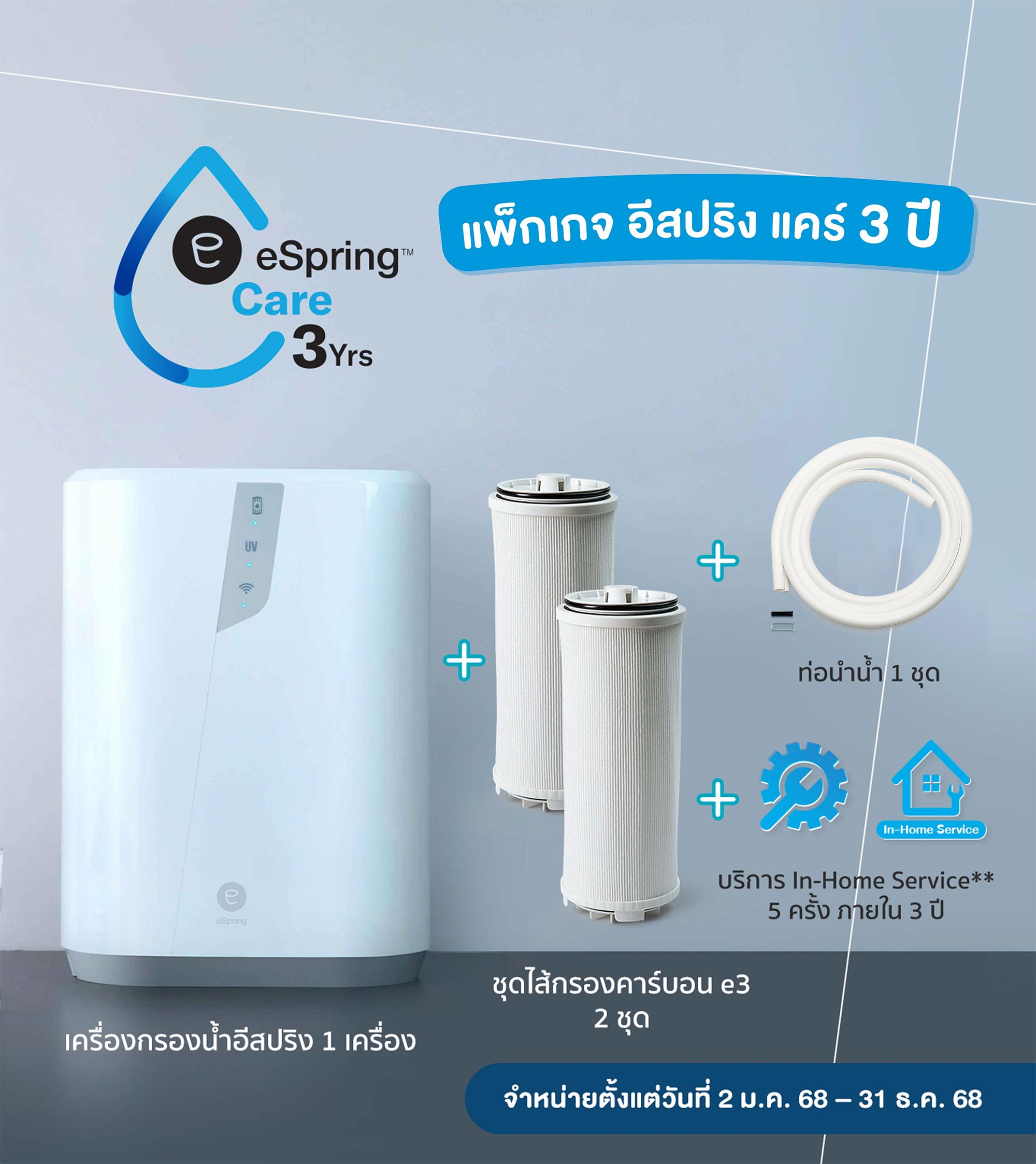 eSpring Care 3-years Package